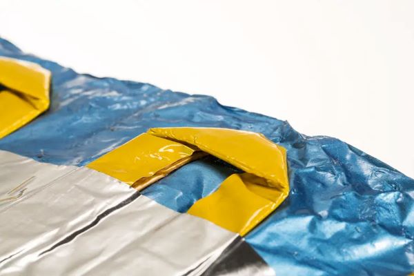 podno grejanje ispod laminata sa aluminijumom zlatno